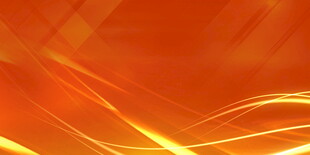 橙色炫光动感抽象背景图