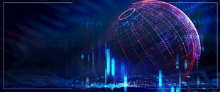 炫彩科技球体背景图