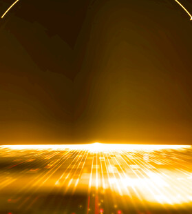 金色炫光背景特效画面