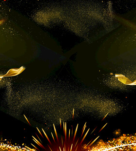 金色闪耀特效背景图