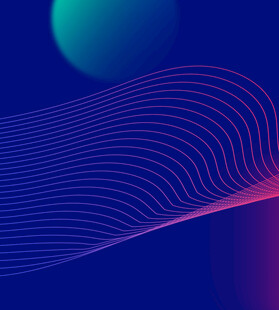 渐变线条抽象背景图