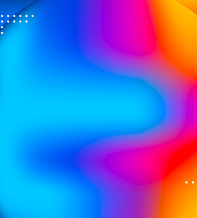 多彩渐变流体背景图