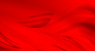 红色飘动布料纹理特写