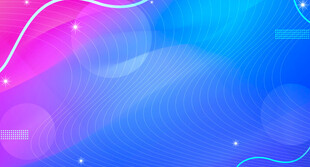 梦幻渐变流体背景图案