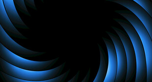 蓝色螺旋抽象背景图案