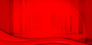 红色幕布背景图