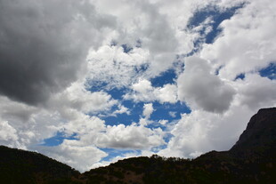 山间云海 天空壮丽景致