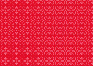 红色花纹底纹图案