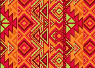 民族风几何图案纹理
