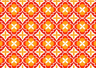 橙红色几何图案纹理背景