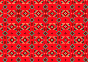 红色几何图案纹理背景