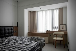 简约现代风格卧室一角