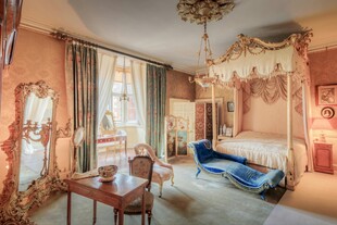 欧式古典奢华卧室场景