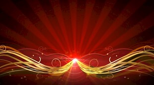 炫彩光芒背景图