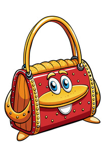 可爱卡通鸭子造型手提包