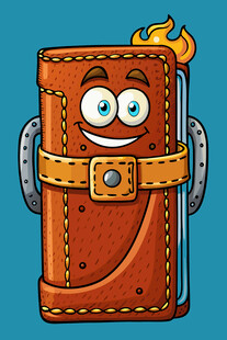 可爱魔法书卡通形象