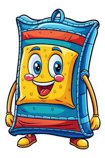 卡通海绵宝宝造型抱枕