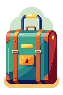 复古旅行箱开启精彩旅程