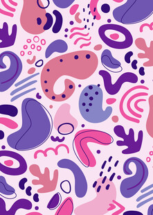 抽象多彩几何图案背景