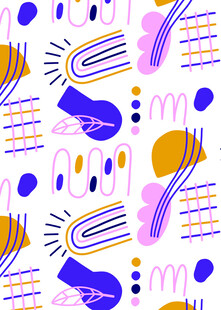 抽象多彩几何图案背景