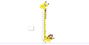 长颈鹿身高小孩