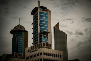 城市高楼建筑景观