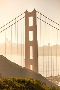 金门大桥日出美景