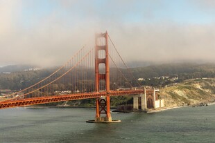 金门大桥壮丽风光