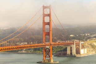 金门大桥壮观景致