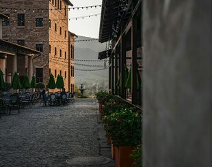 古巷风光 静谧街道景致