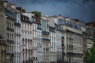 巴黎城市建筑景观