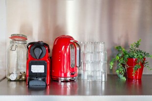 厨房台面上的多彩小家电