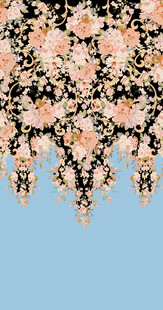 花卉装饰图案 清新优雅风