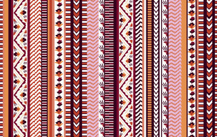 民族风几何条纹图案