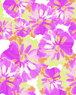 梦幻花卉图案背景