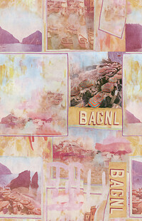 梦幻粉色系风景拼图