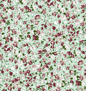 圣诞风红绿碎花图案背景