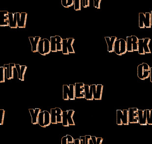 纽约城市文字图案背景