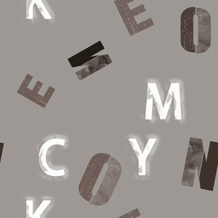 字母图案背景纹理设计