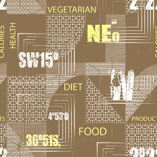 素食生活相关图案背景