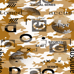 抽象字母迷彩图案背景