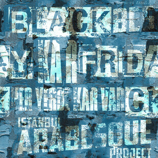 黑色星期五创意排版文字