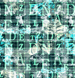 抽象数字字母图案背景