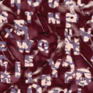 字母图案皮革纹理特写