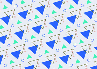 蓝绿几何图案背景纹理