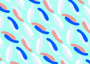 几何形状多彩抽象图案