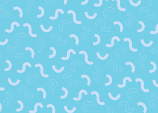 浅蓝色底月牙波纹图案