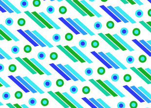 蓝绿几何图案背景纹理