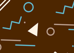 几何线条抽象图案背景