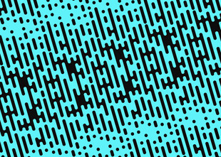 蓝绿色条纹几何图案背景